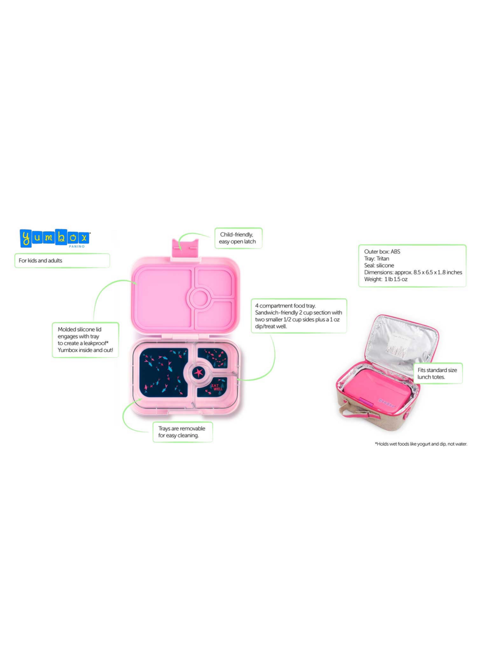 Yumbox Yumbox, Leakproof Sandwich Friendly Panino Bento Box ||