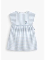 Souris Mini Souris Mini, Nautical Stripe Dress || Blue / Cream