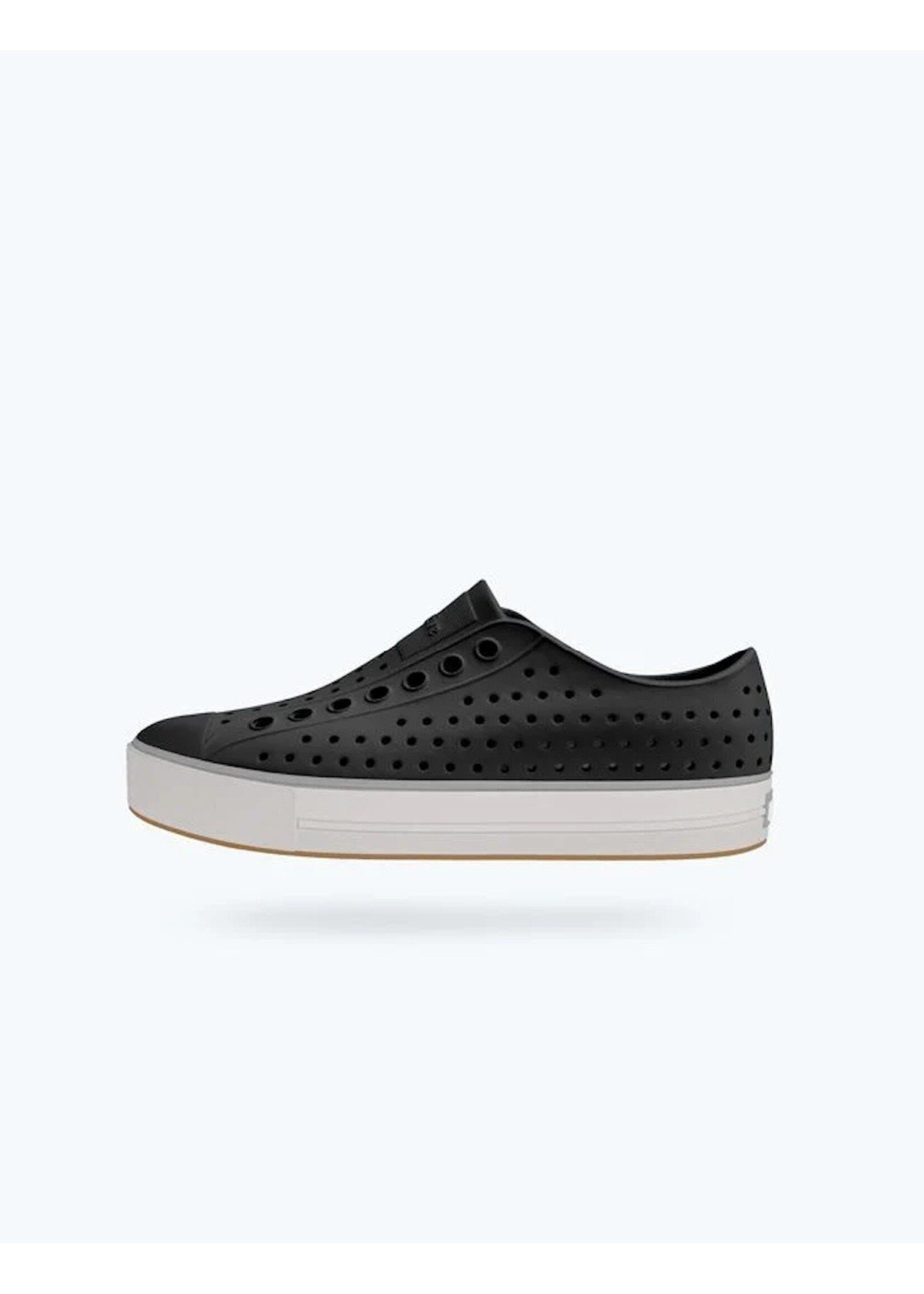 Native Shoes Naitve Shoes, Jefferson Arc Wanderfoam || Jiffy Black / Whisper White