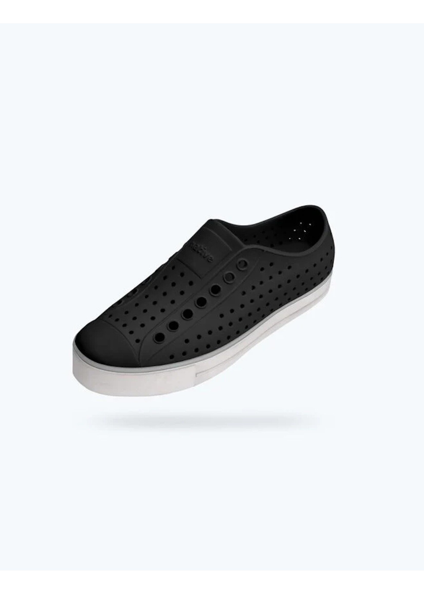 Native Shoes Naitve Shoes, Jefferson Arc Wanderfoam || Jiffy Black / Whisper White