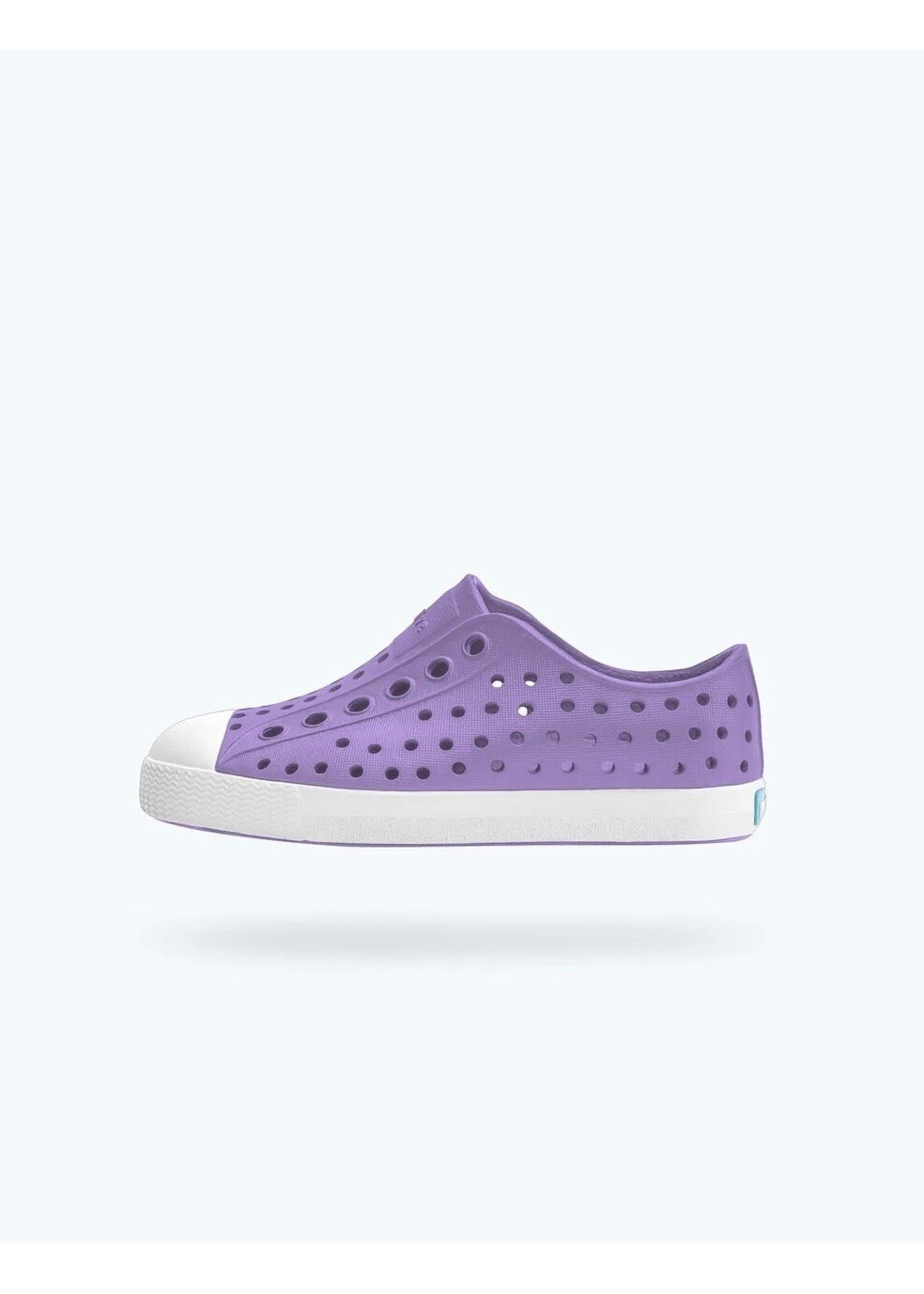 Native Shoes Native Shoes, Jefferson Child || Twirling Purple / Shell White