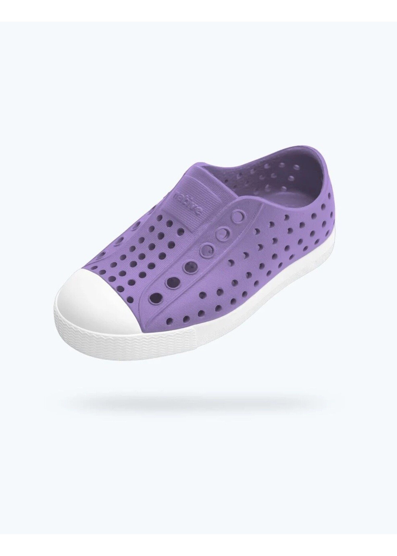 Native Shoes Native Shoes, Jefferson Child || Twirling Purple / Shell White
