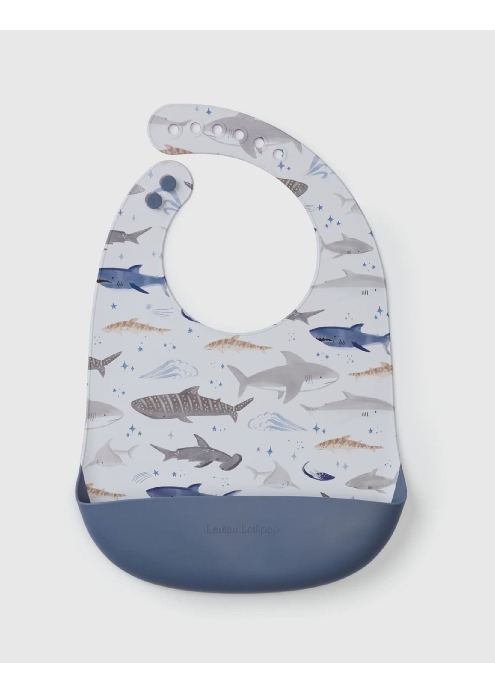 Loulou Lollipop Loulou Lollipop, Silicone Bib Printed ||