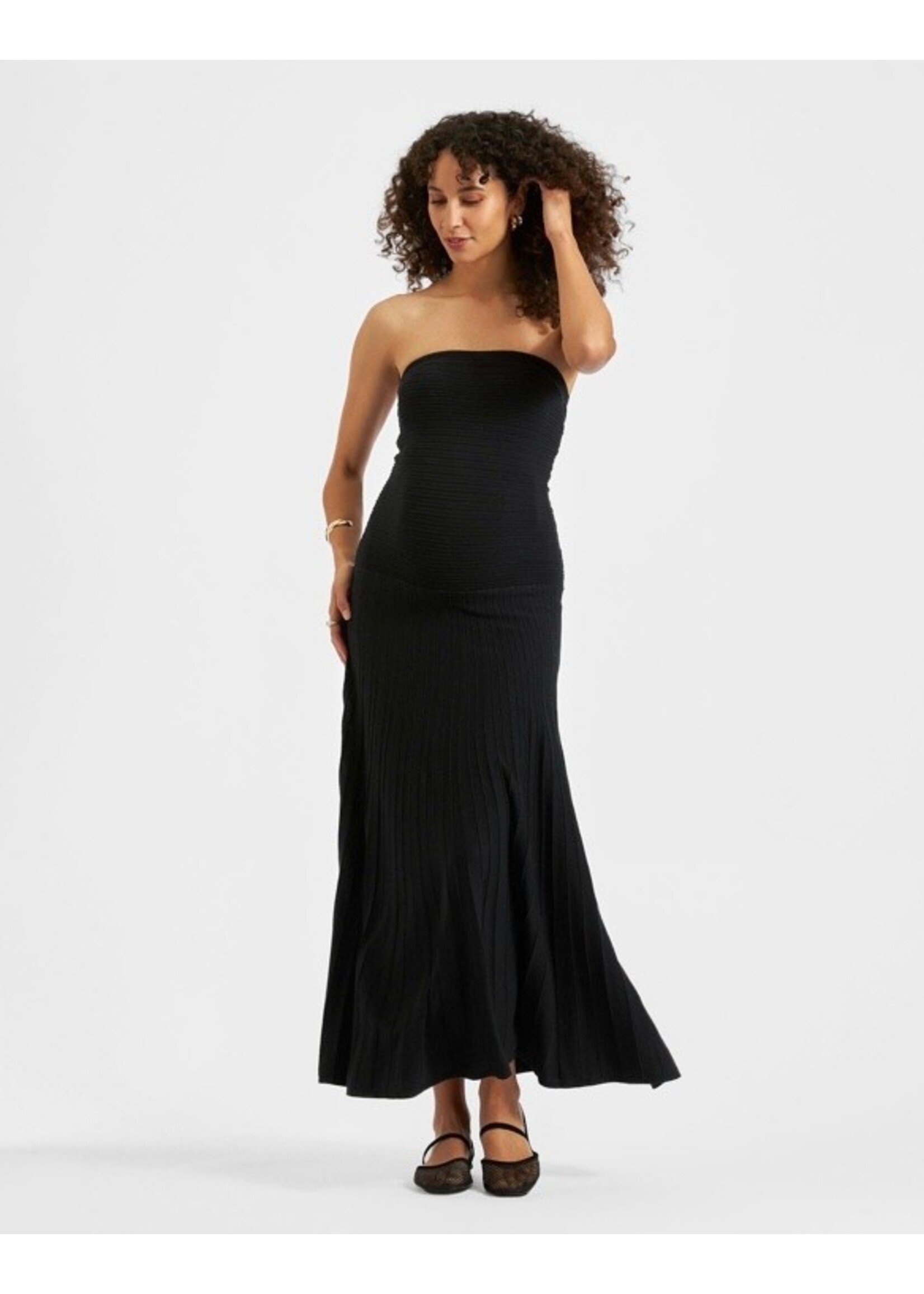 Ripe Maternity Ripe Maternity, Faith Knit Dress || Black