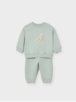 Mayoral Mayoral, Newborn 2-Piece Slide Print Set || Mint