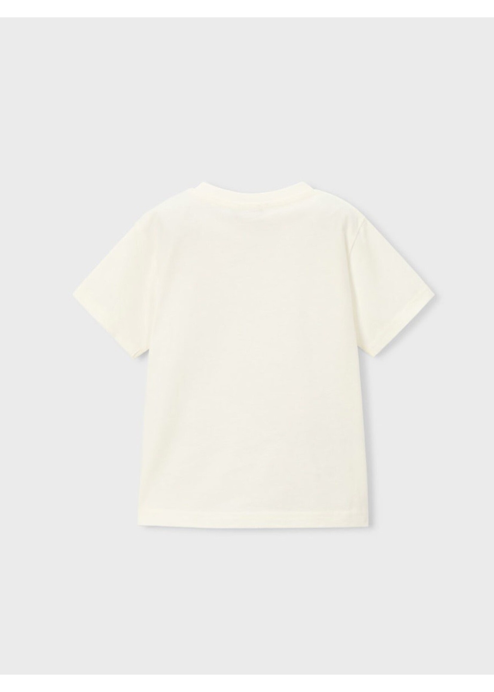 Mayoral Mayoral, Boy Soccer Graphic T-shirt || Cream