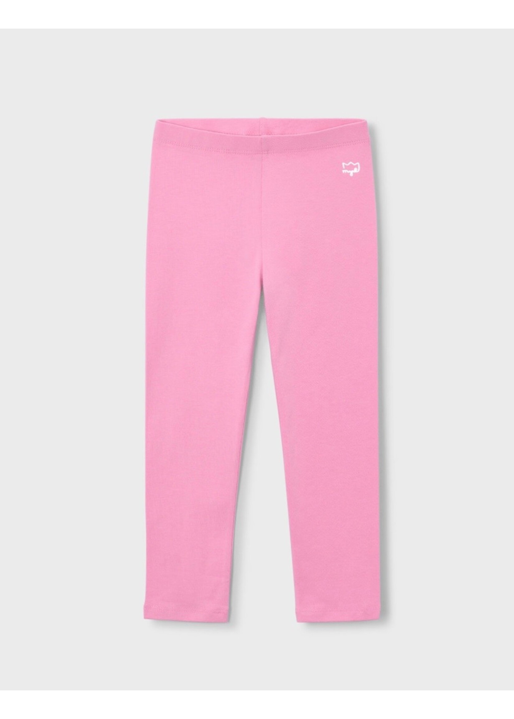 Mayoral Mayoral, Cotton Leggings || Candy Pink