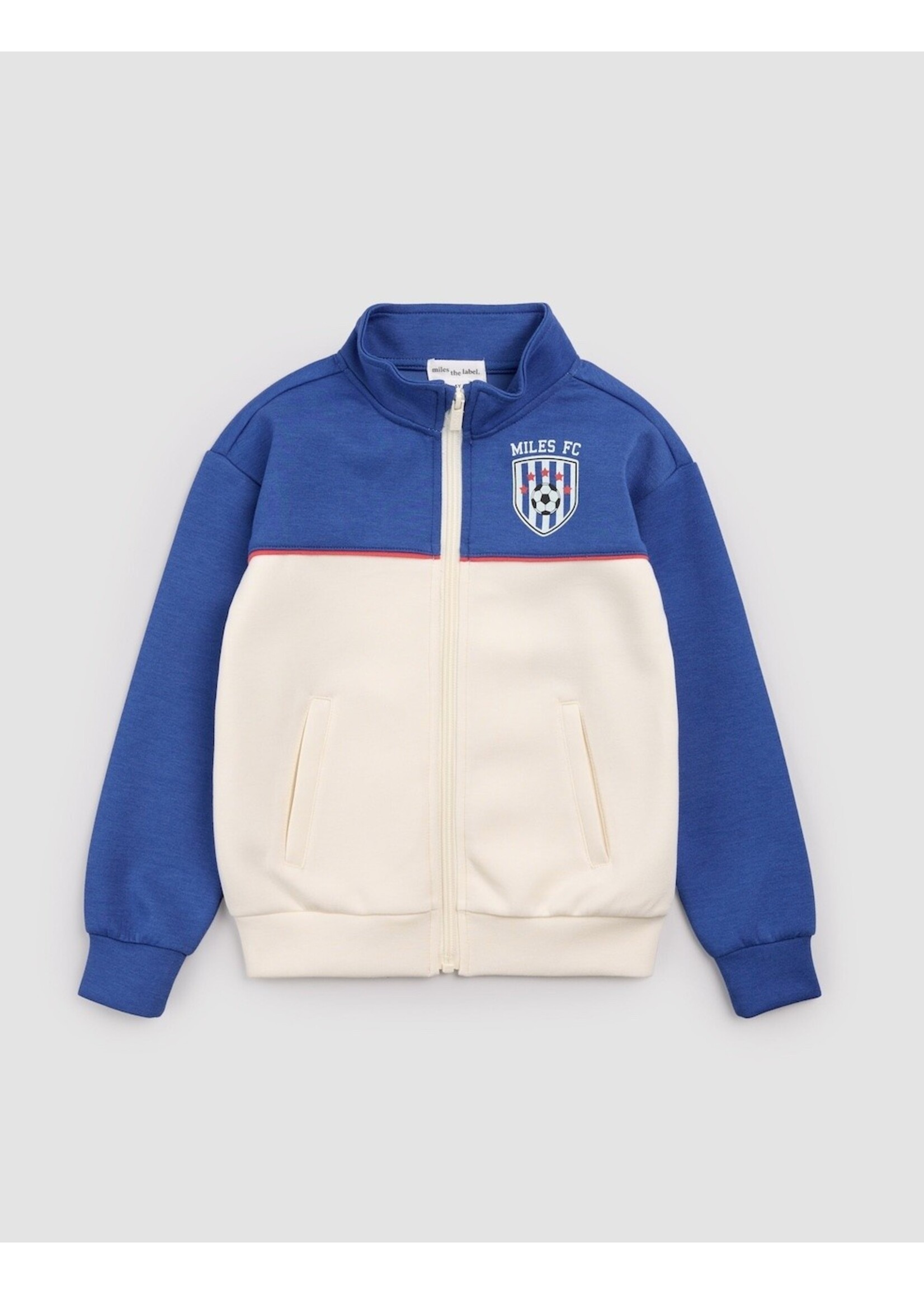 Miles the Label Miles the Label, Zip Up Sweatshirt and Pant Set|| Royal Blue