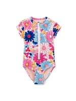 Tea Collection Tea Collection, Rash Guard One-Piece Swimsuit || Daisy Deluxe