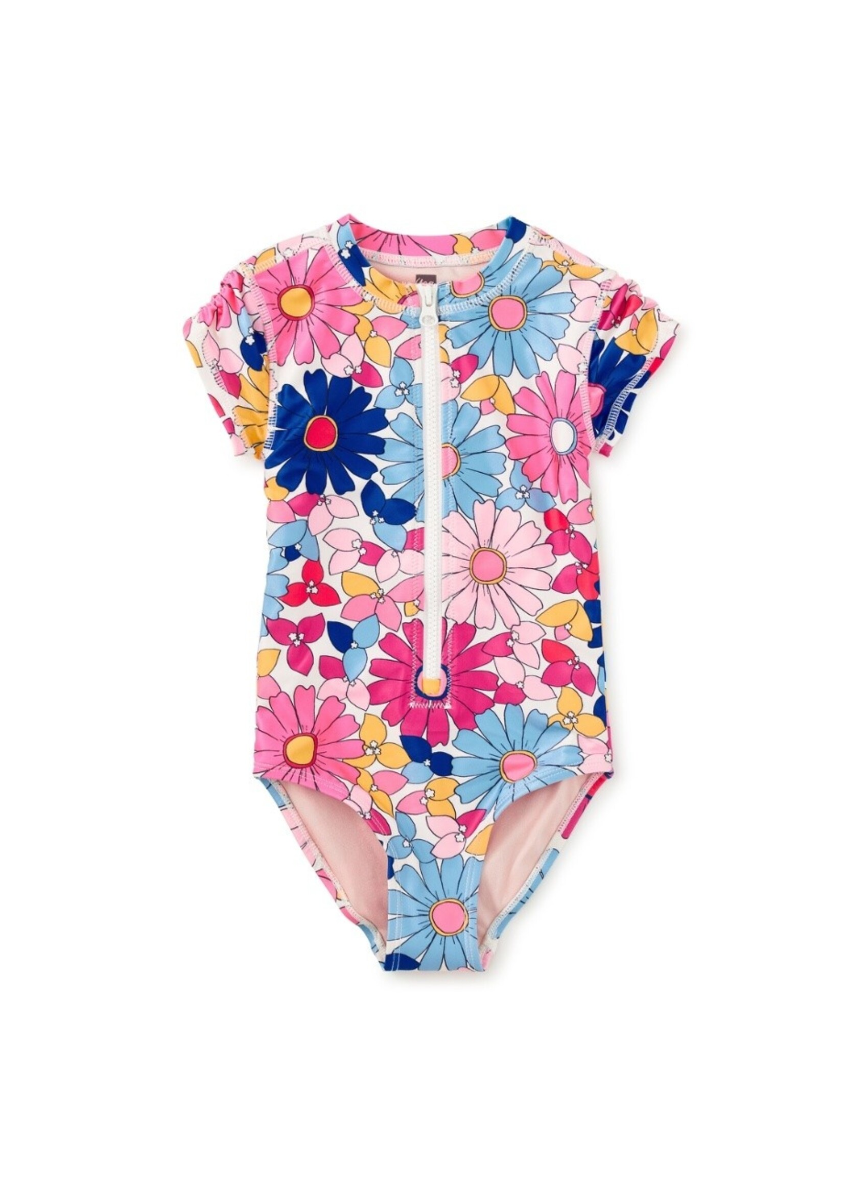 Tea Collection Tea Collection, Rash Guard One-Piece Swimsuit || Daisy Deluxe