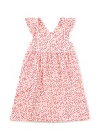 Tea Collection Tea Collection, Ruffle Strap Dress || Mini Rose Toss