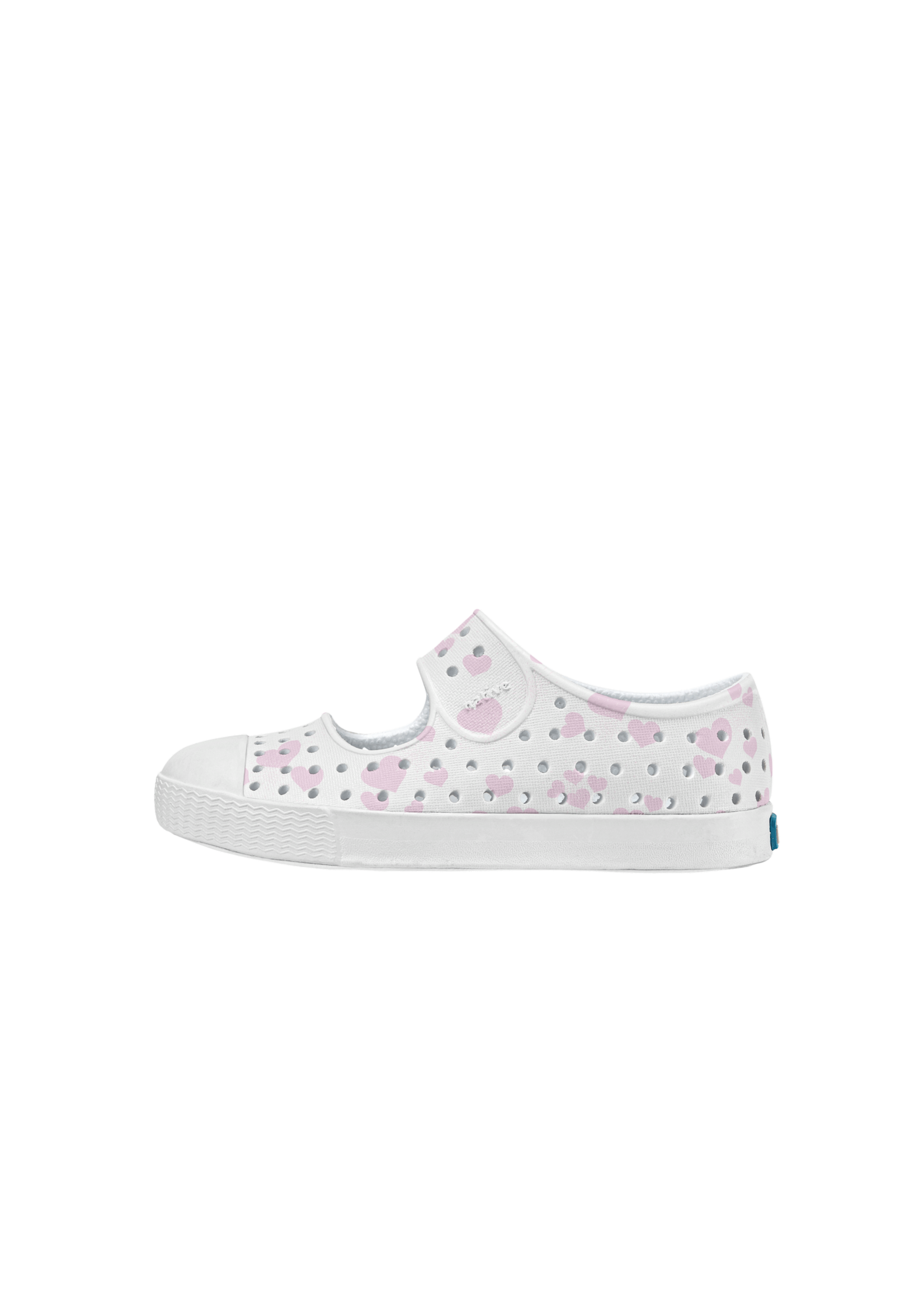 Native Shoes Native Shoes, Jefferson Juniper Print Child || Shell White / Heart Fireworks