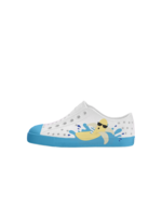 Native Shoes Native Shoes, Jefferson Block Child  || Shell White / Aquarius Blue / Banana