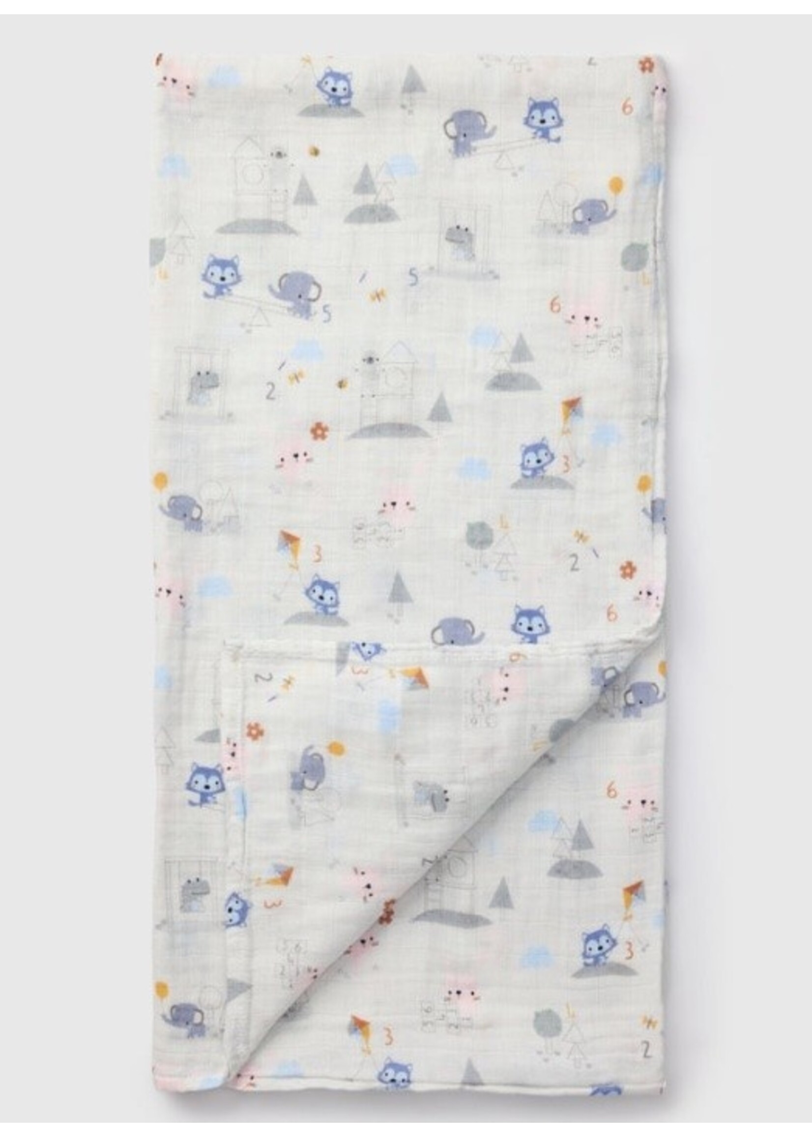 Loulou Lollipop Loulou Lollipop, Muslin Swaddle ||