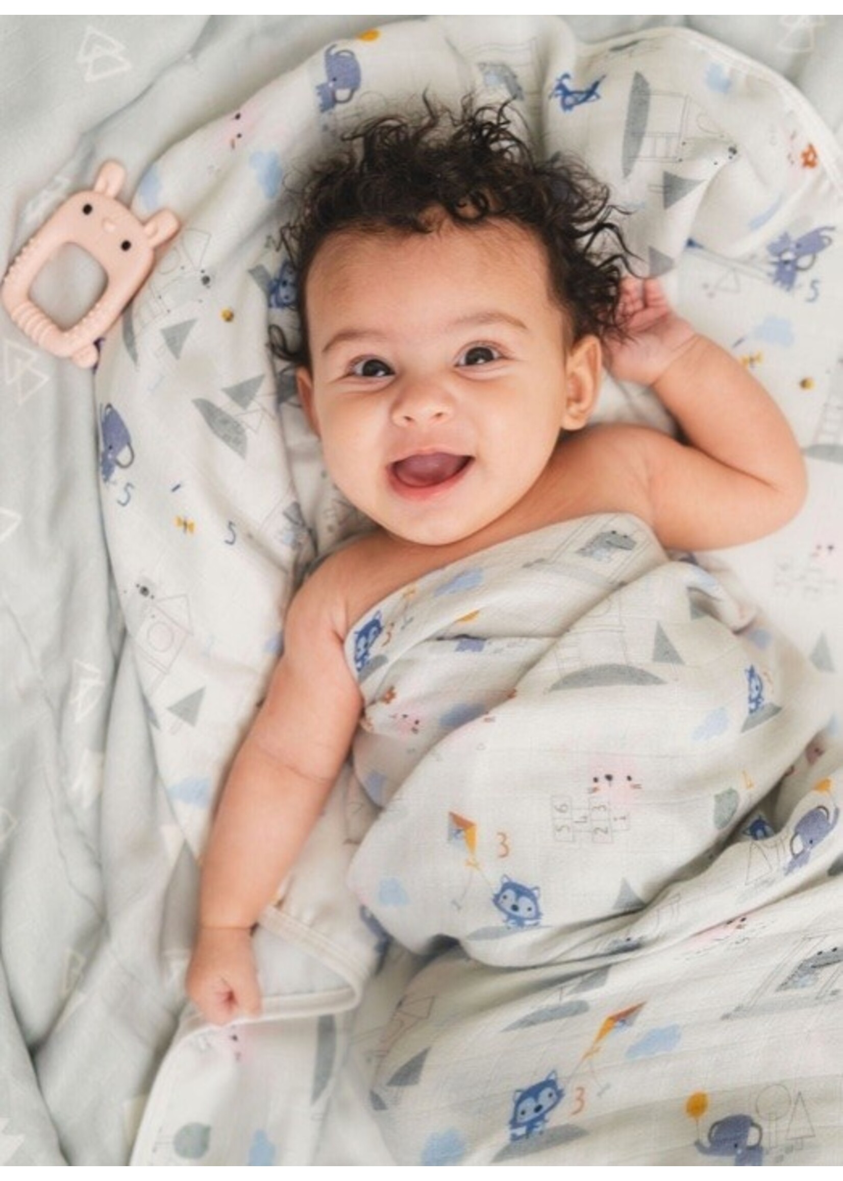 Loulou Lollipop Loulou Lollipop, Muslin Swaddle ||