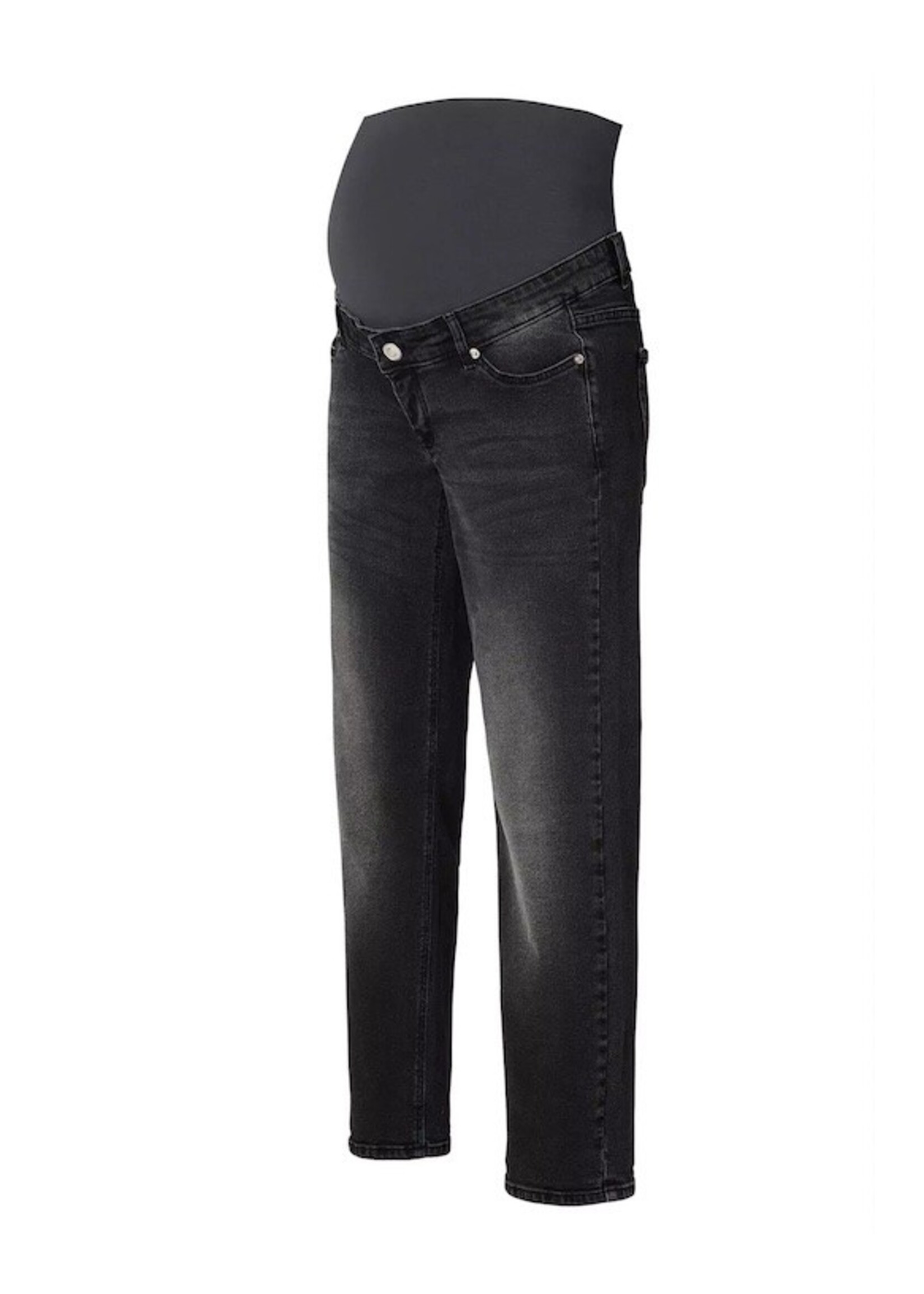 Noppies Maternity Noppies Maternity, Azua Over Bump Mom Fit 7/8 Jeans || Black