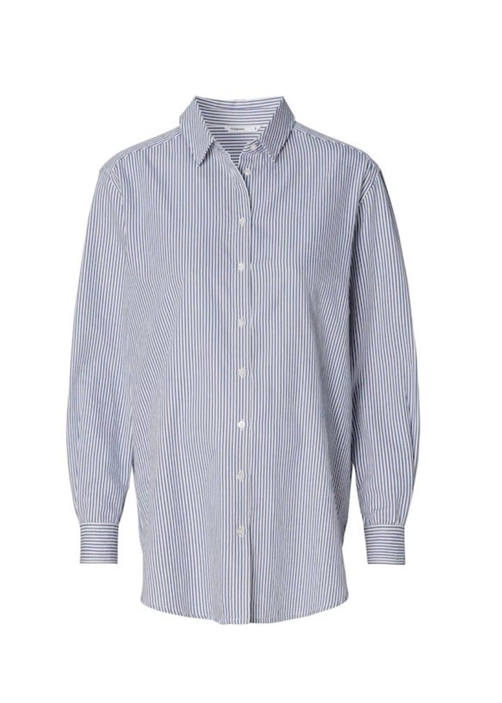 Noppies Maternity Noppies Maternity, Arles Maternity & Nursing Blouse || Gris Blue Stripe