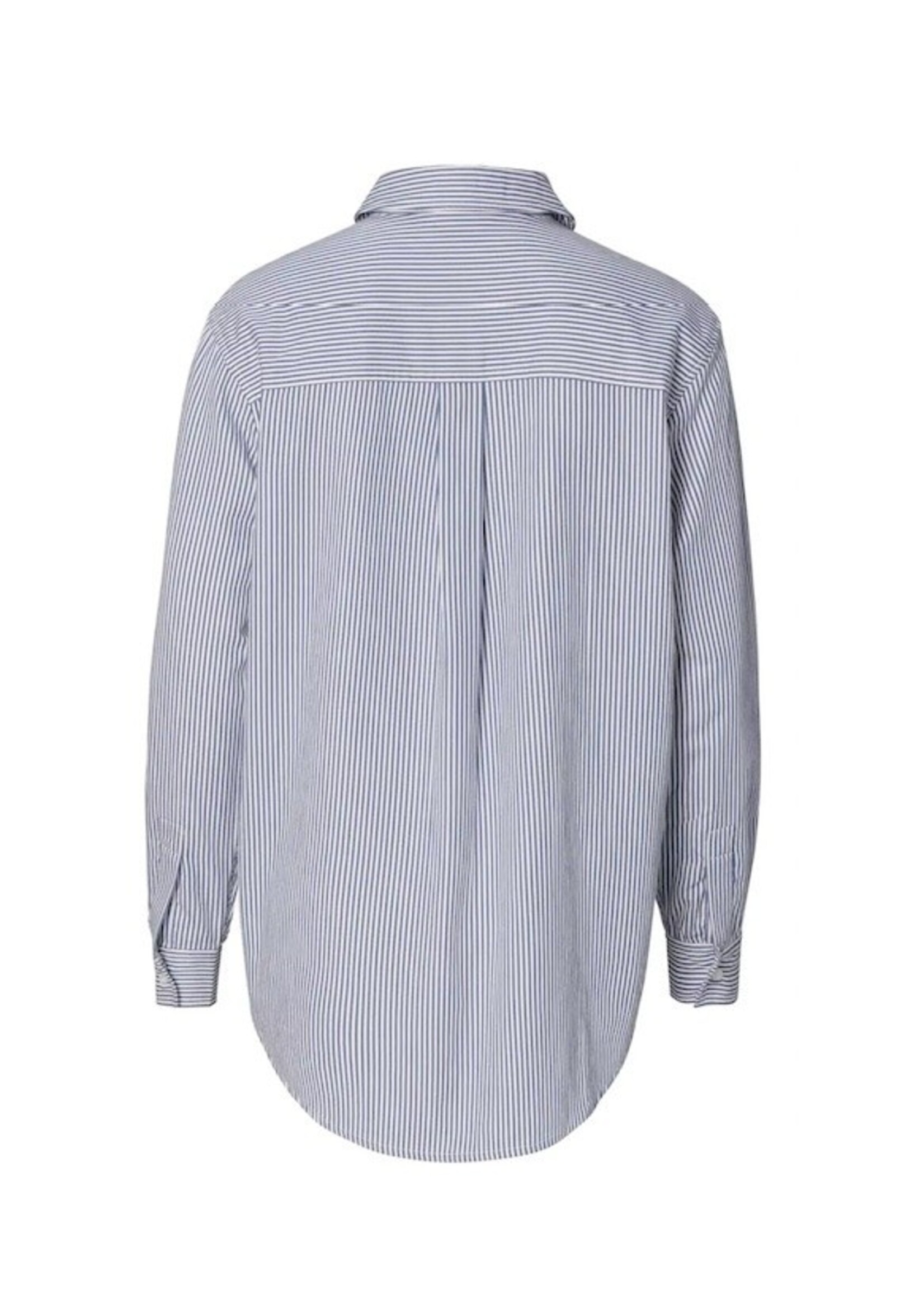 Noppies Maternity Noppies Maternity, Arles Maternity & Nursing Blouse || Gris Blue Stripe