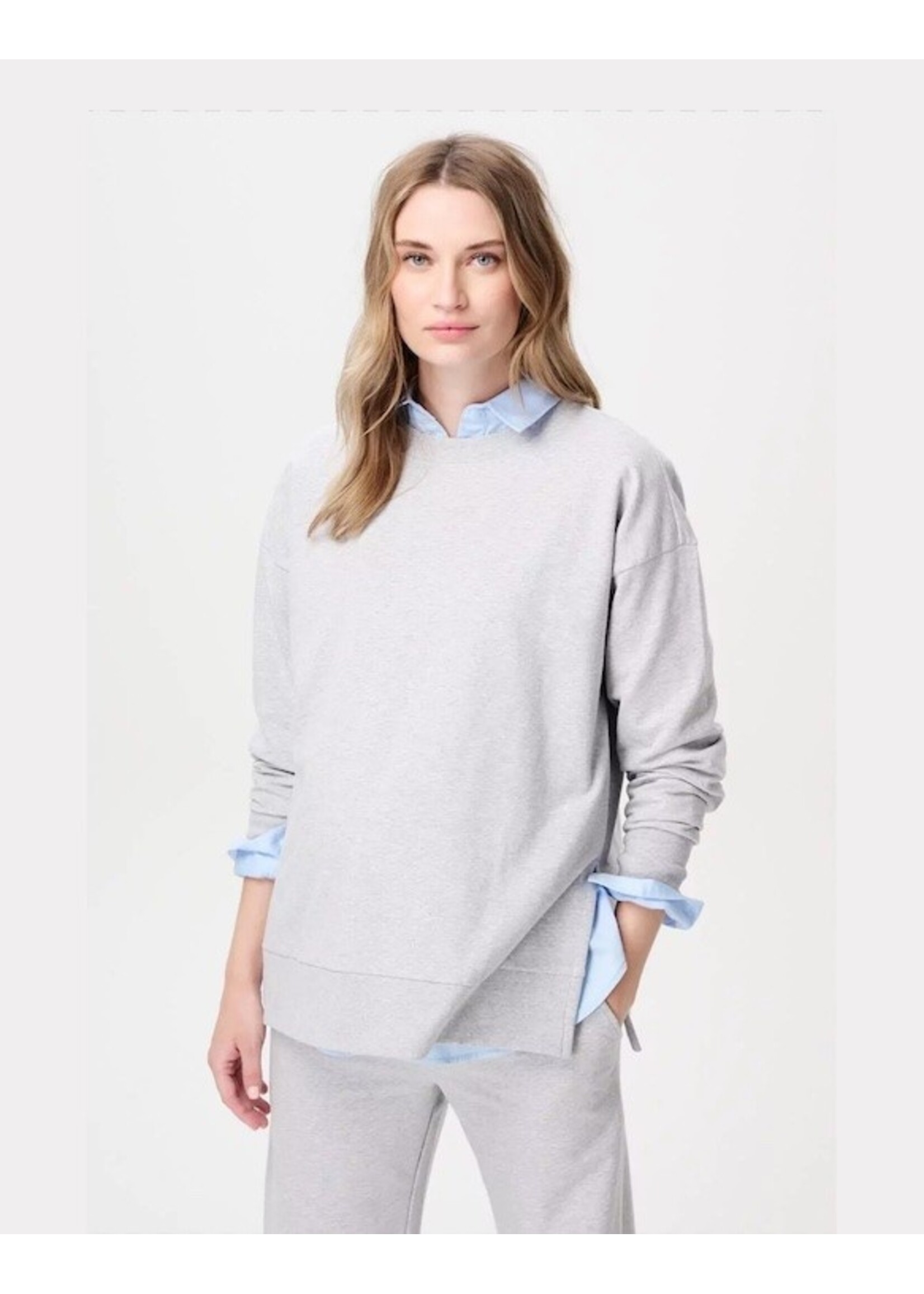 Noppies Maternity Noppies Maternity, Pepe Maternity & Nursing Sweatshirt|| Grey