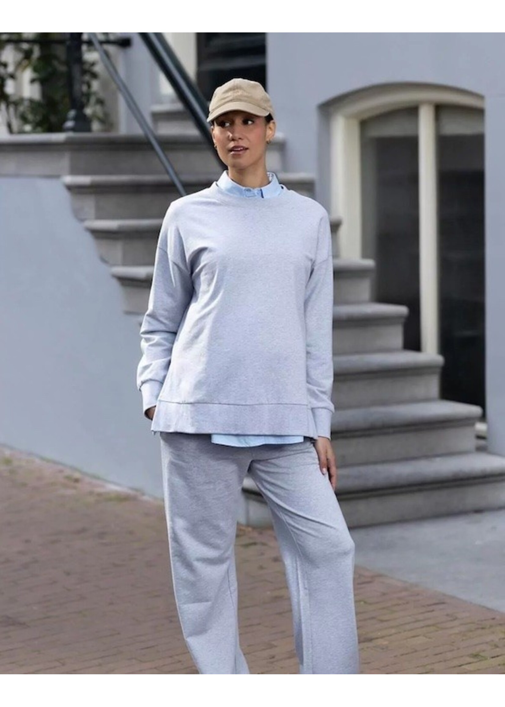 Noppies Maternity Noppies Maternity, Pepe Maternity & Nursing Sweatshirt|| Grey