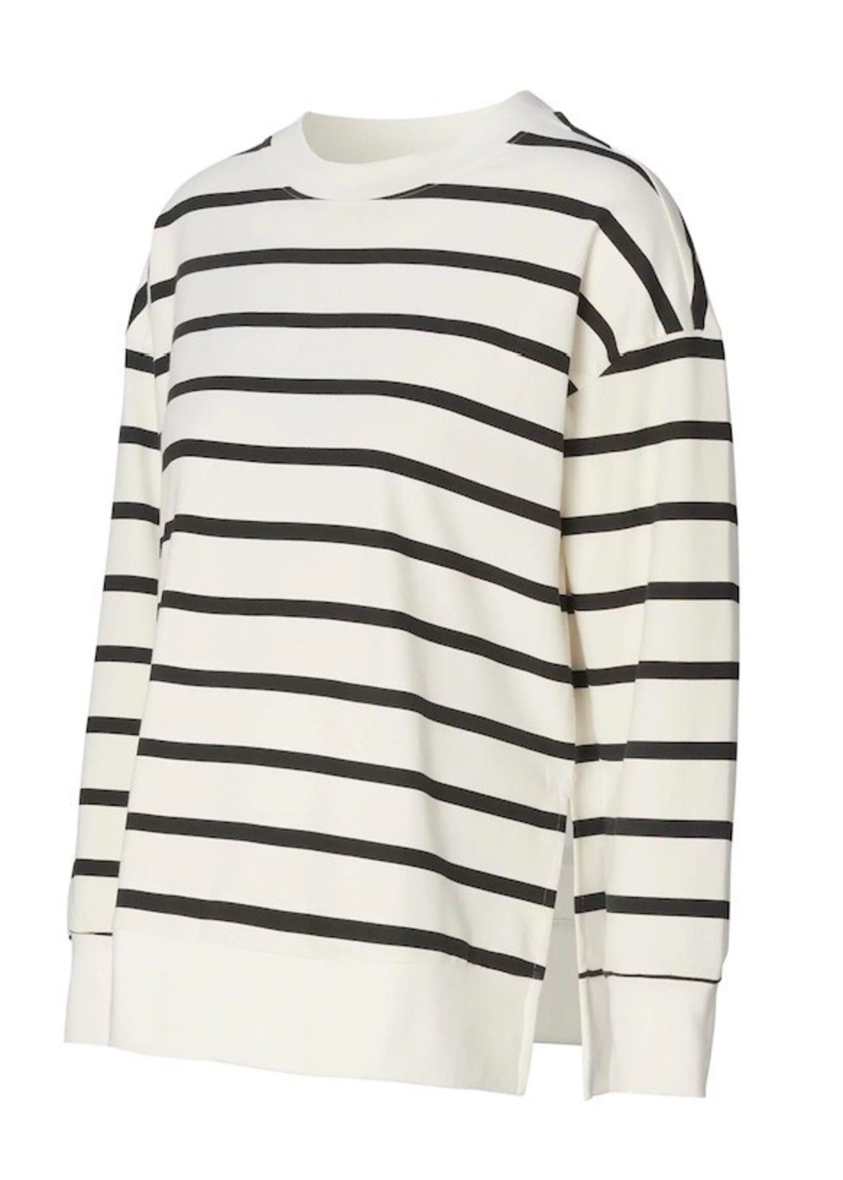 Noppies Maternity Noppies Maternity, Pepe Maternity& Nursing Sweatshirt|| Cream Stripe