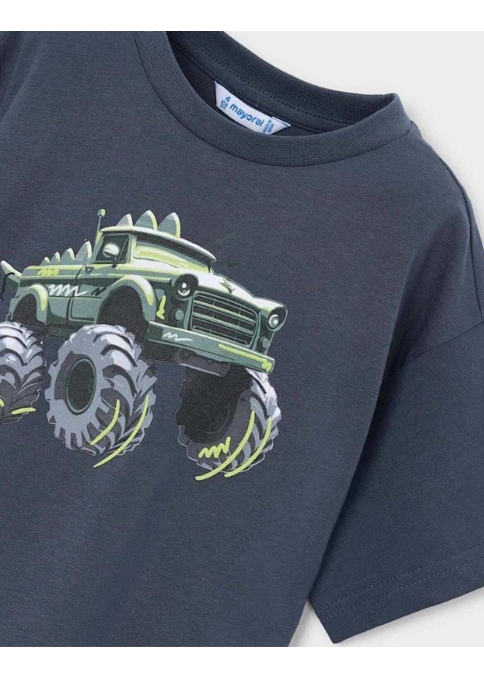 Mayoral Mayoral, Boy Monster Truck Graphic T-shirt || Lead