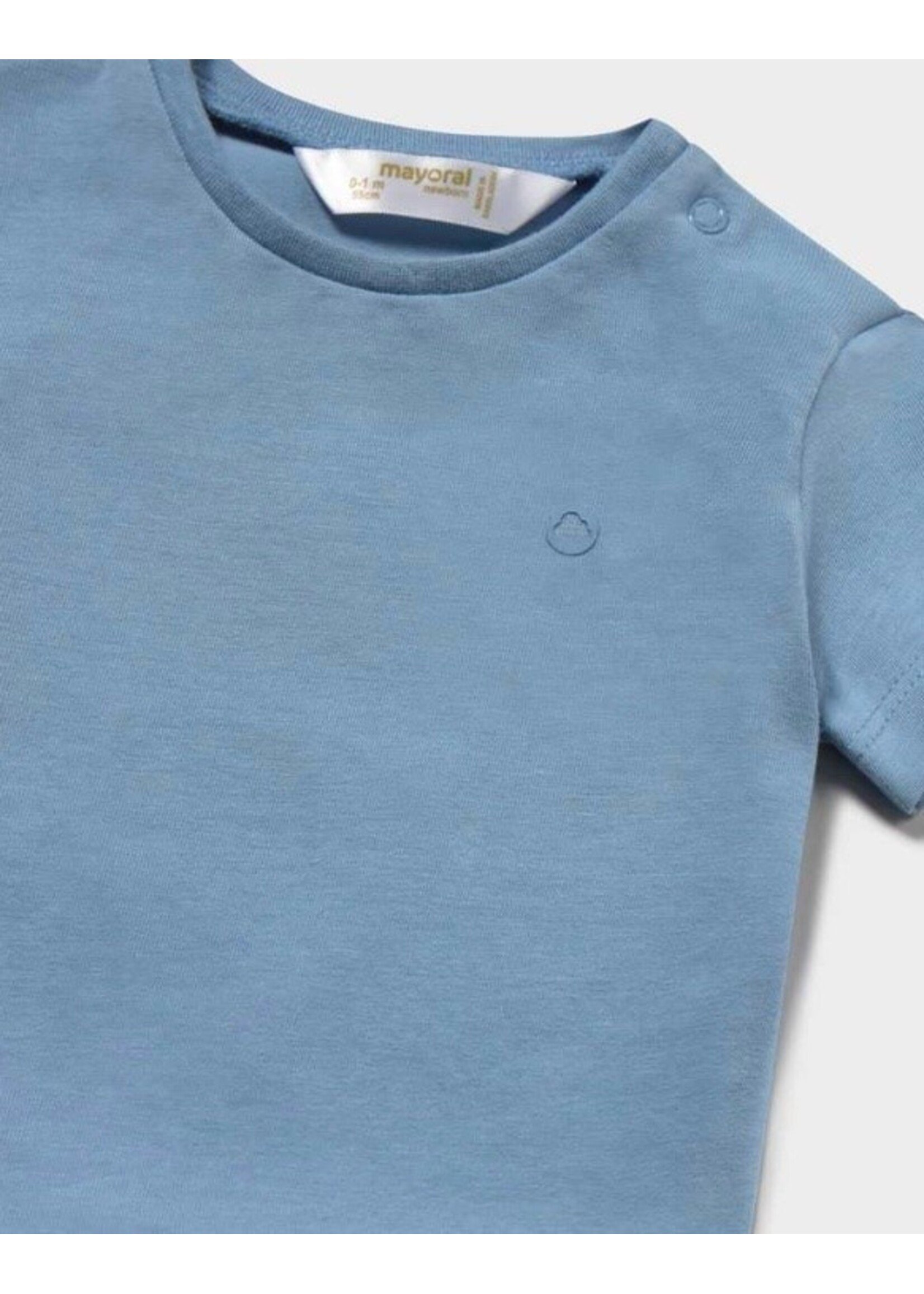 Mayoral Mayoral, Newborn Solid T-shirt || Tide