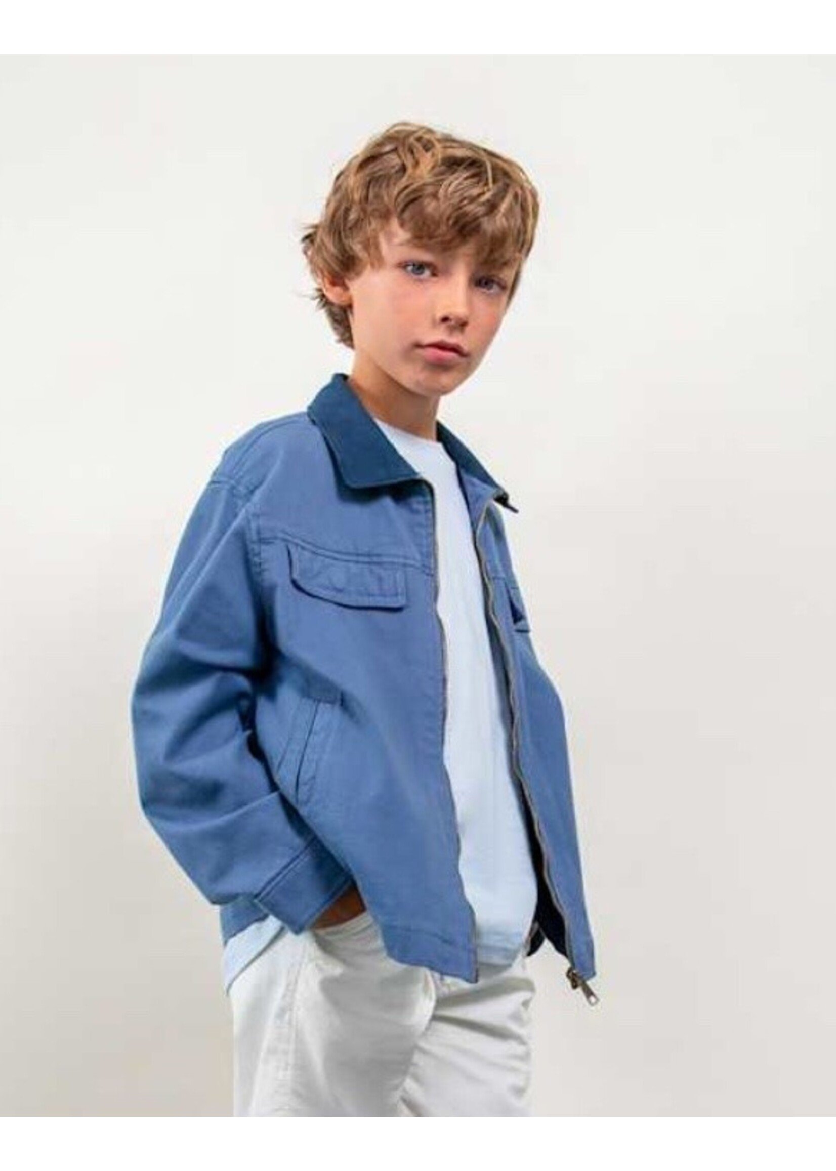 Mayoral Boston Kids, Boy Jacket|| Universal Blue