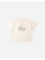 Rylee + Cru Rylee + Cru, Relaxed Tee Tug Boat || Ivory