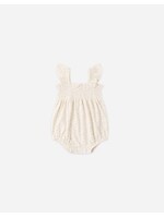 Quincy Mae Quincy Mae, Smocked Ruffle Sleeve Romper || Ditsy Floral