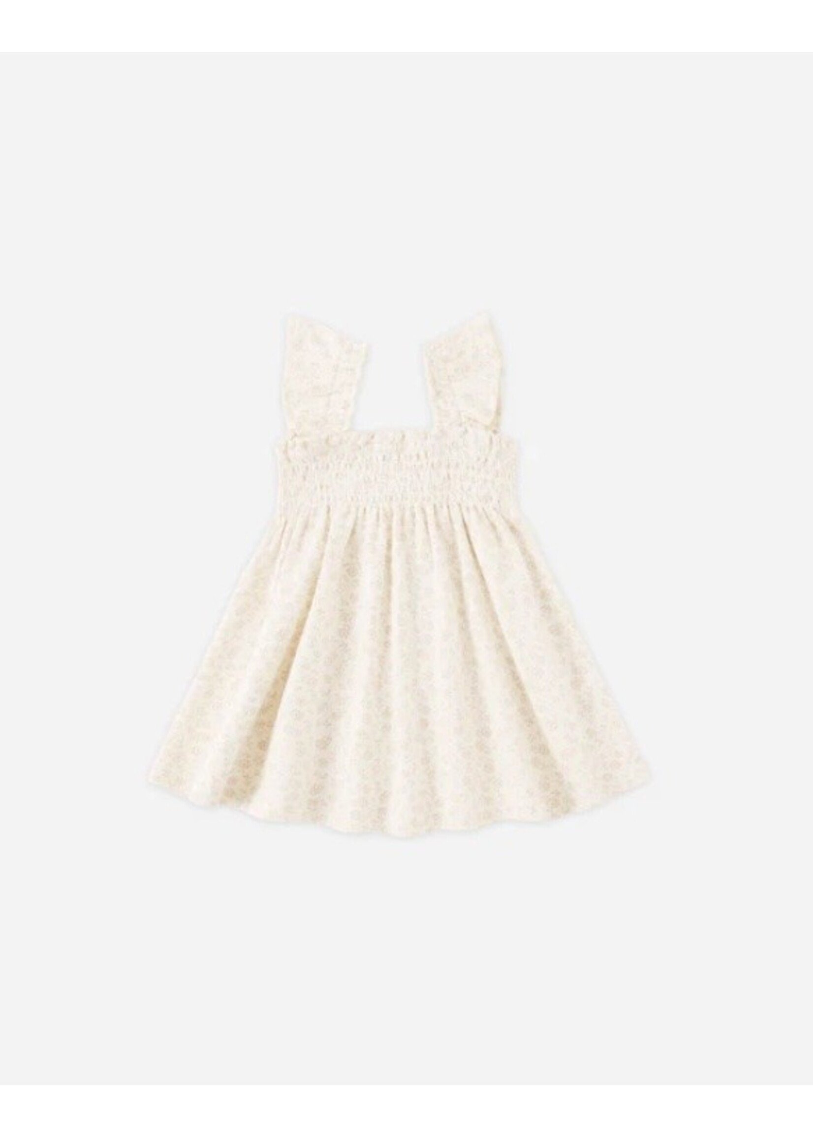 Quincy Mae Quincy Mae, Smocked Jersey Dress || Ditsy Floral