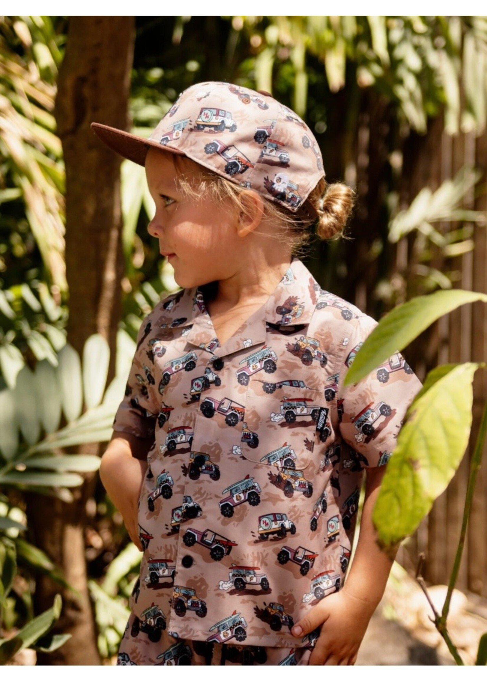 Headster Kids Headster Kids, All Terrain Fun Snapback || Beige Sand