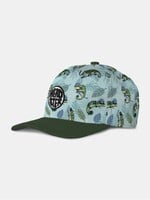 Headster Kids Headster Kids, Mister Chameleon Curved Brim Snapback || Crystal