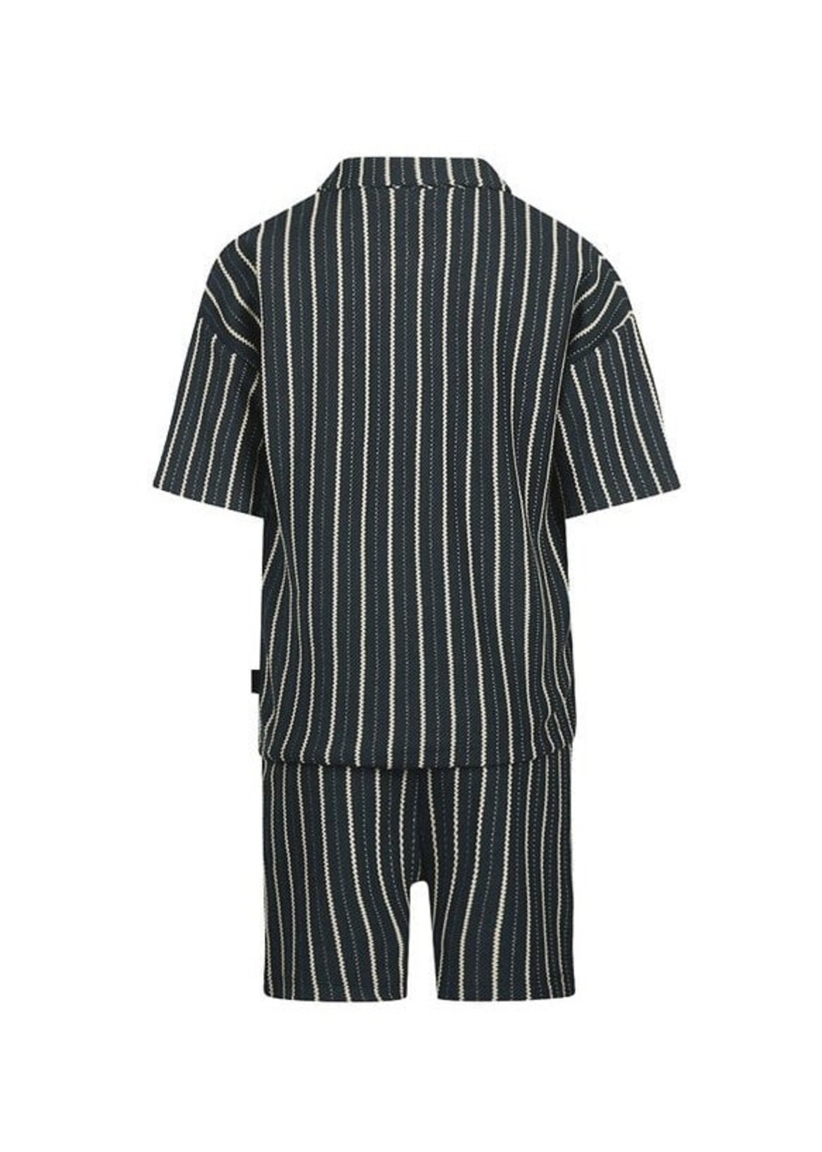 Koko Noko Koko Noko, Boys' Co-ord Shorts and Shirt Set || Dark Blue