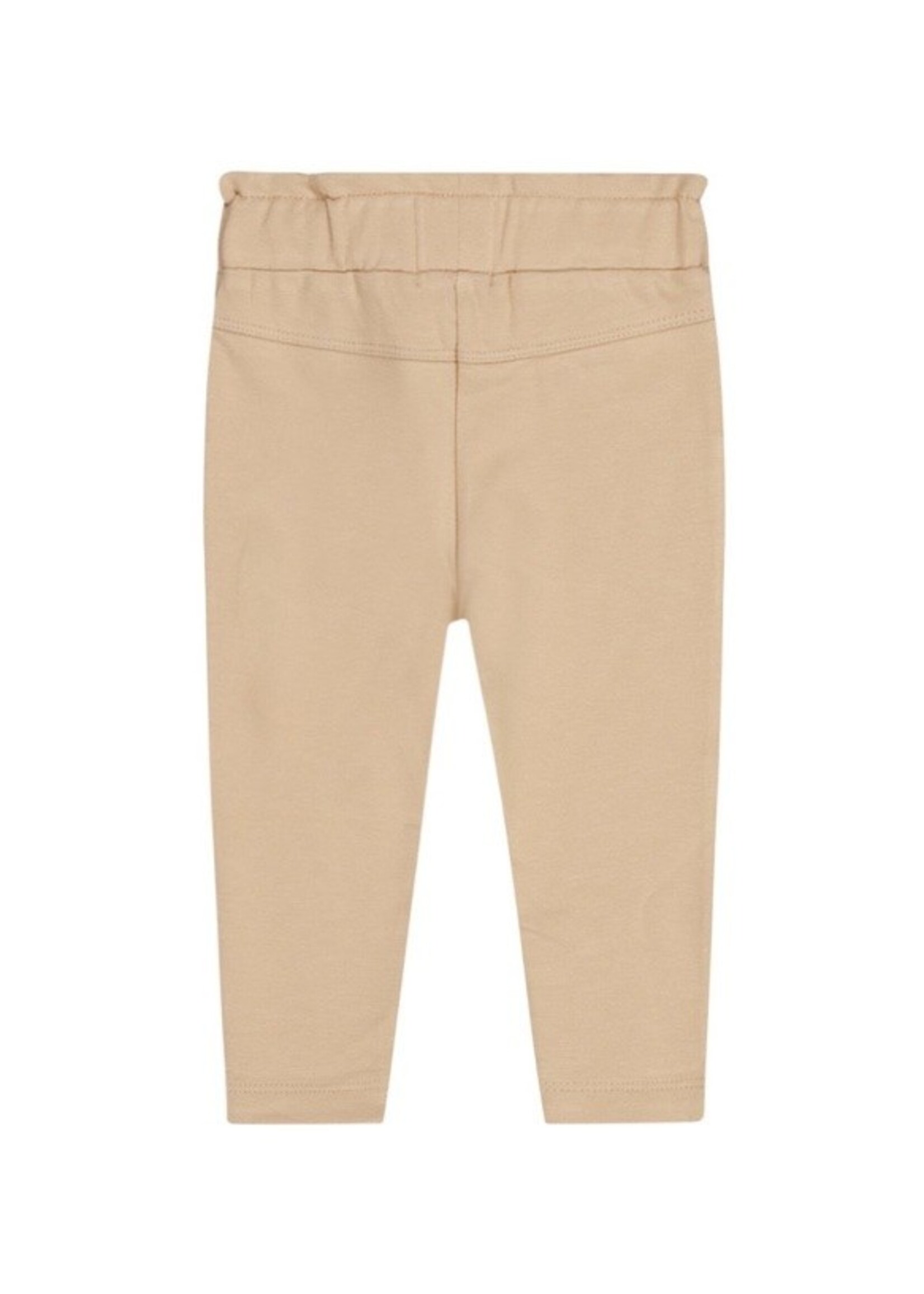 Dirkje Dirkje, Girls' Bow Jogging Pants || Beige