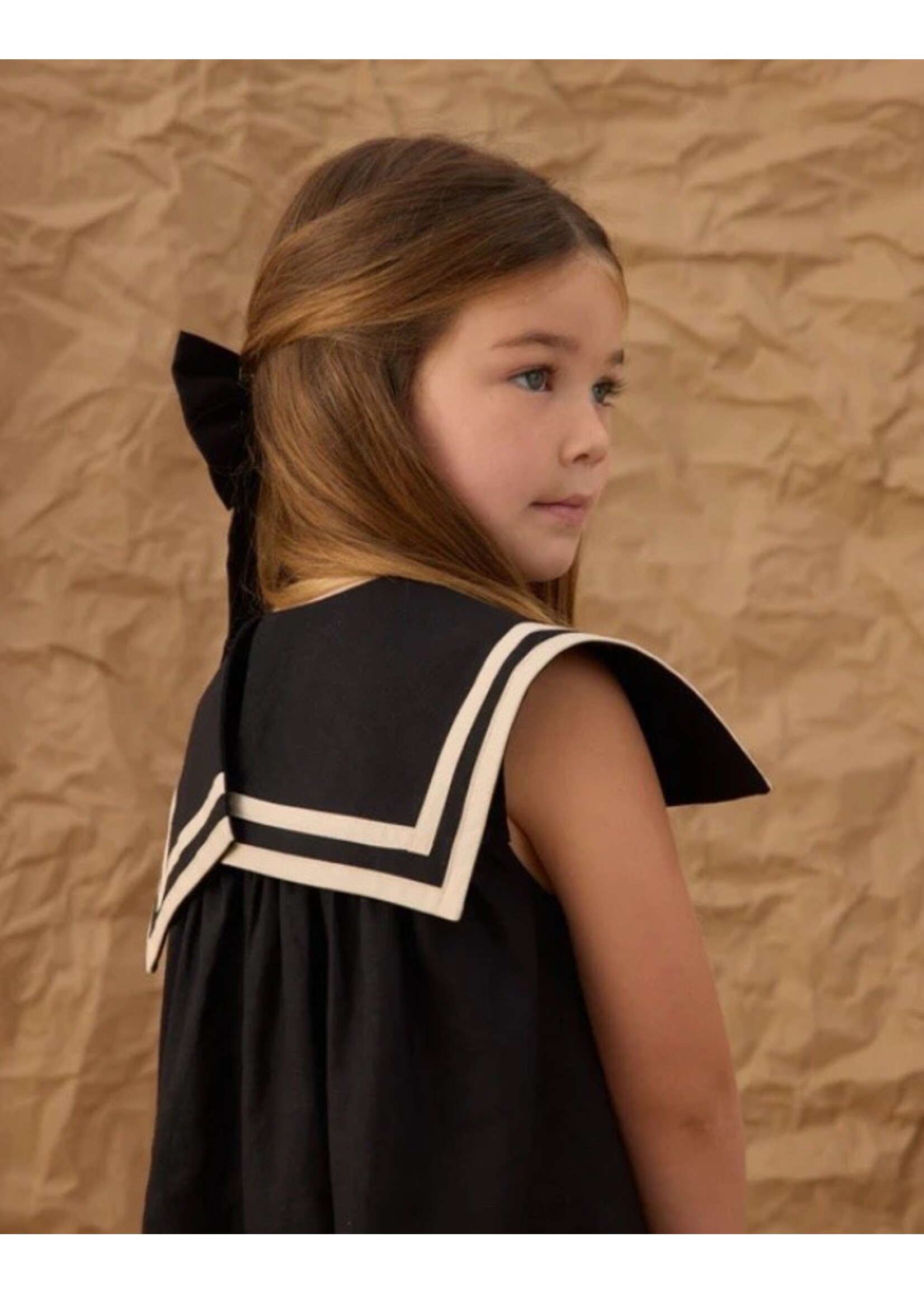 Rylee + Cru Rylee + Cru Kid, Sailor Dress || Black