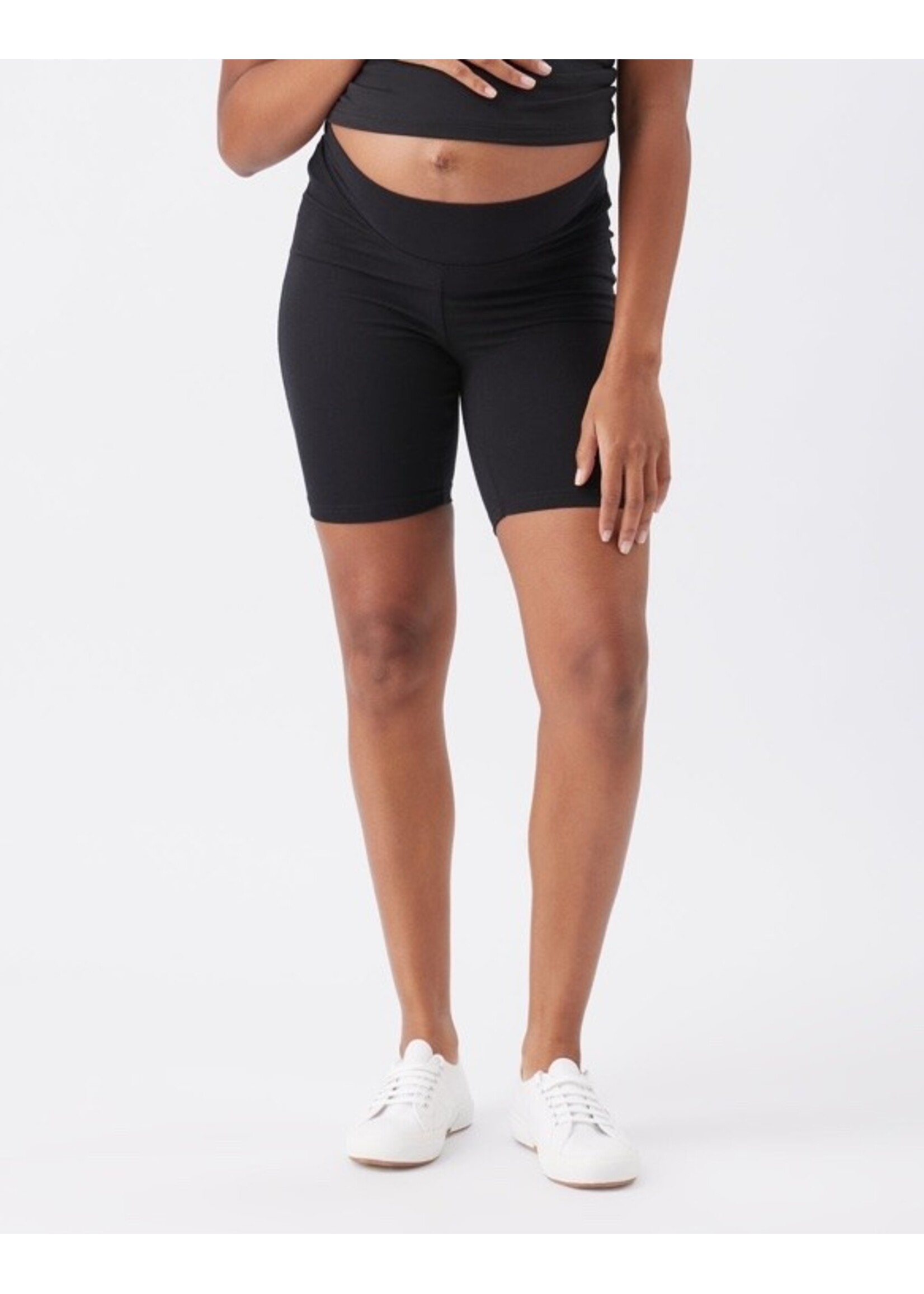 Ripe Maternity Ripe Maternity, Organic Cotton Bike Short || Black