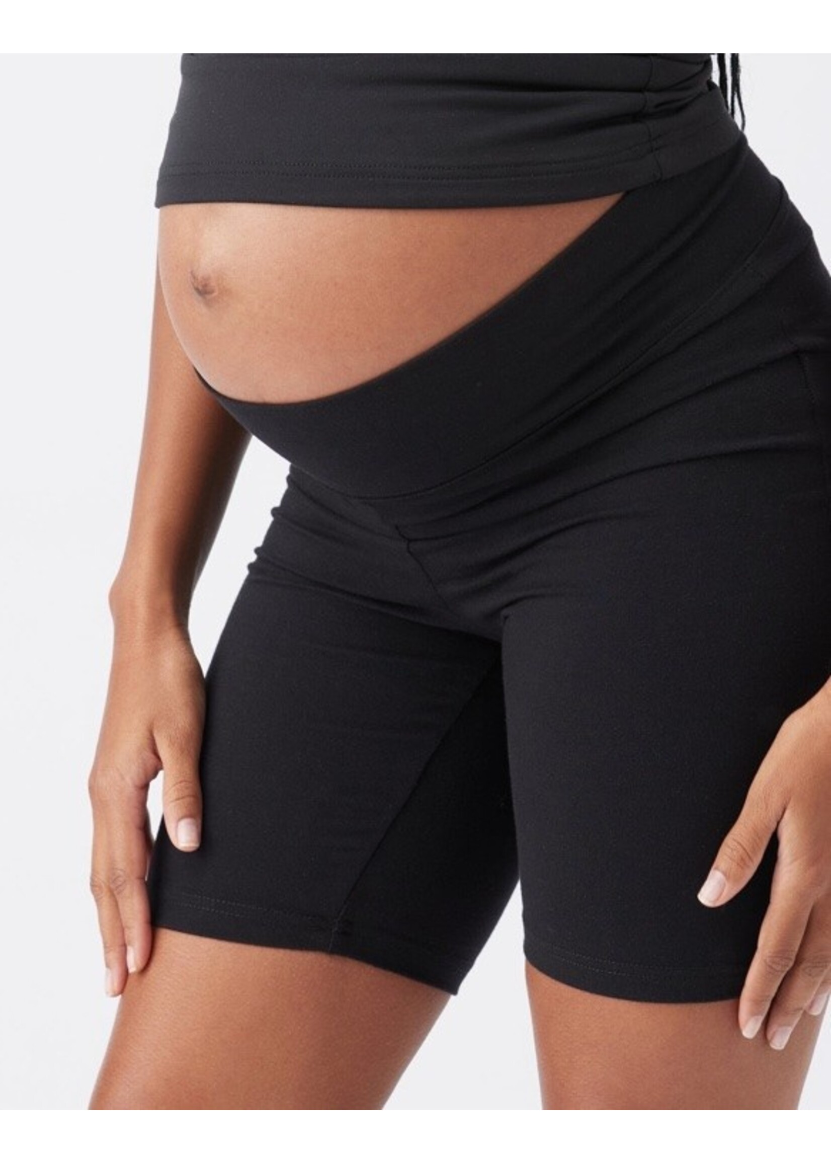 Ripe Maternity Ripe Maternity, Organic Cotton Bike Short || Black