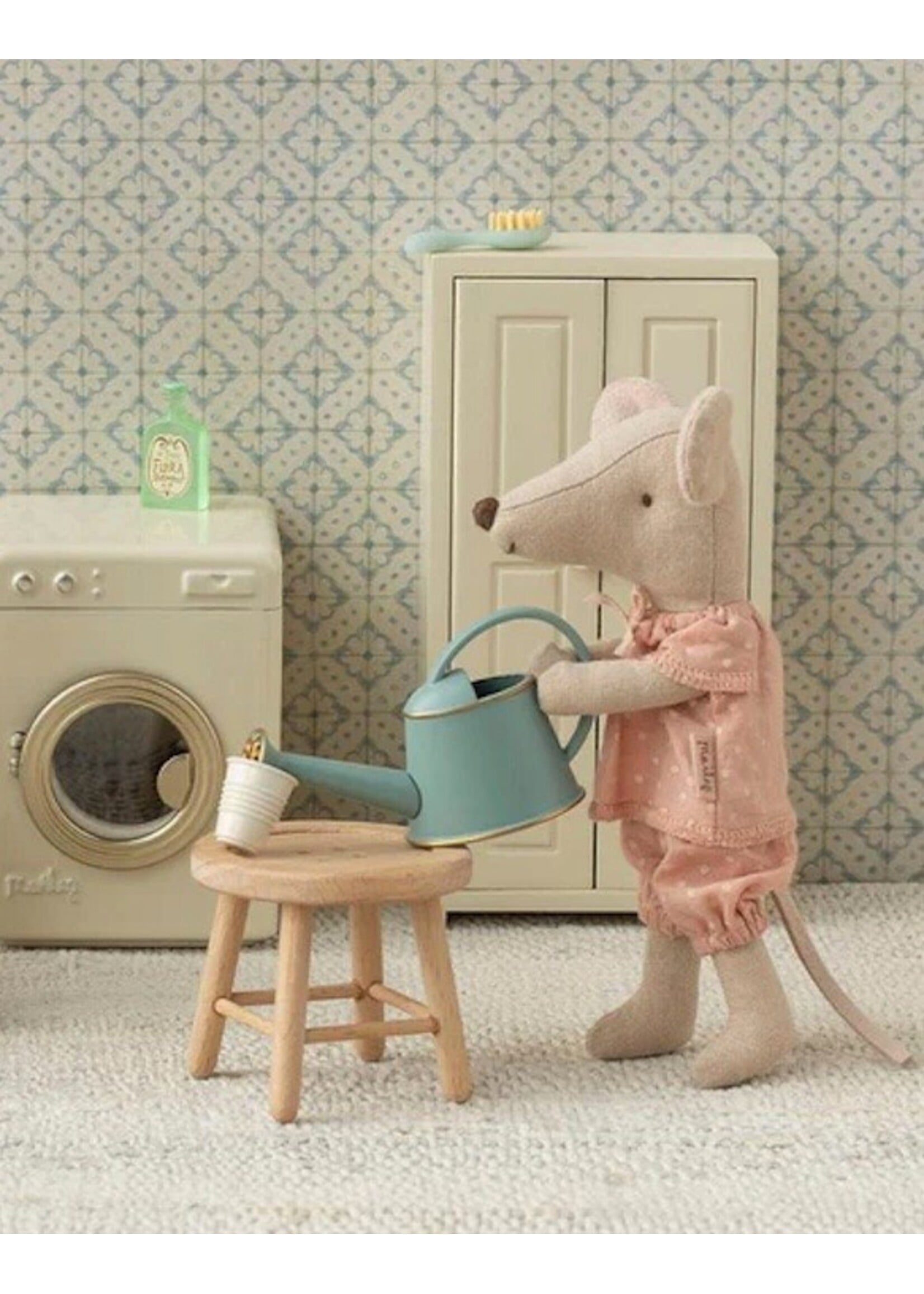 Maileg Maileg, Big Sister Mouse in Matchbox || Pink Polka Dot