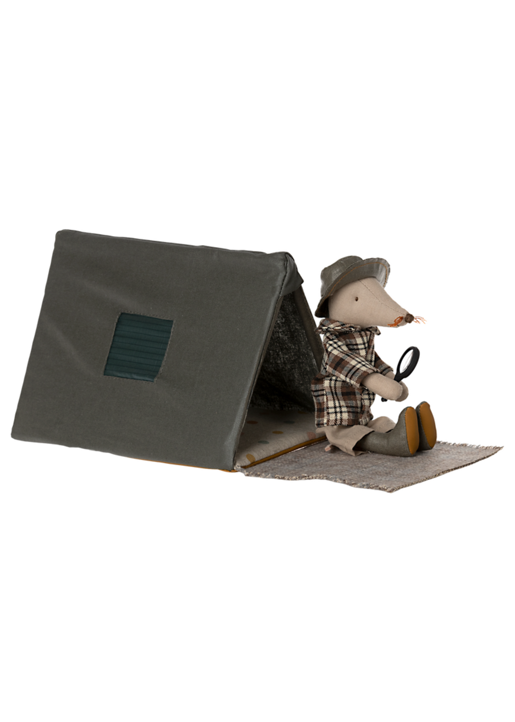 Maileg Maileg, Happy Camper Single Tent || Mouse