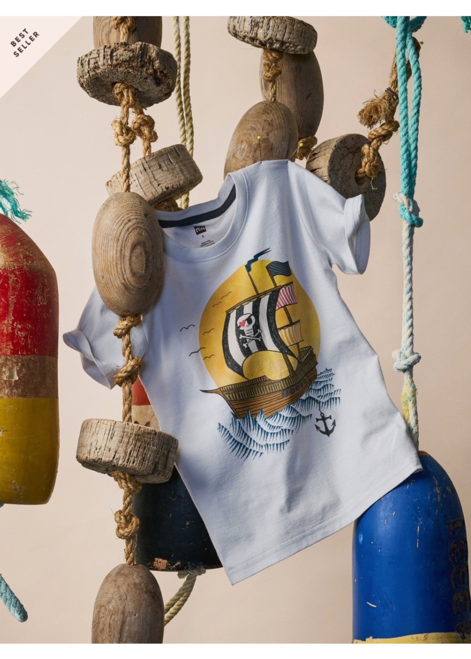 Tea Collection Tea Collection, Pirate's Voyage Graphic Tee || Vapor