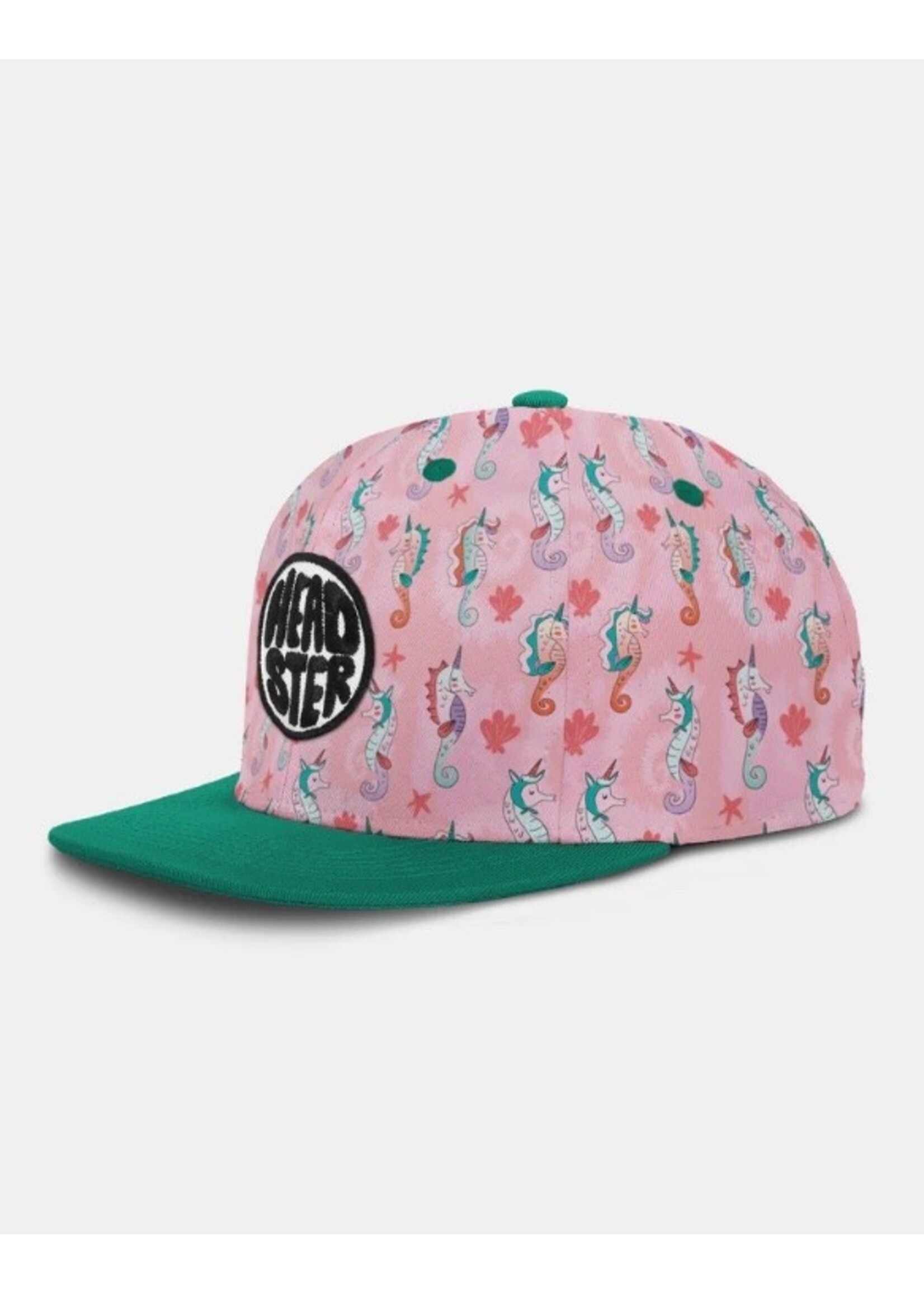 Headster Kids Headster Kids, Seahorse Dreams Snapback || Smart Pink