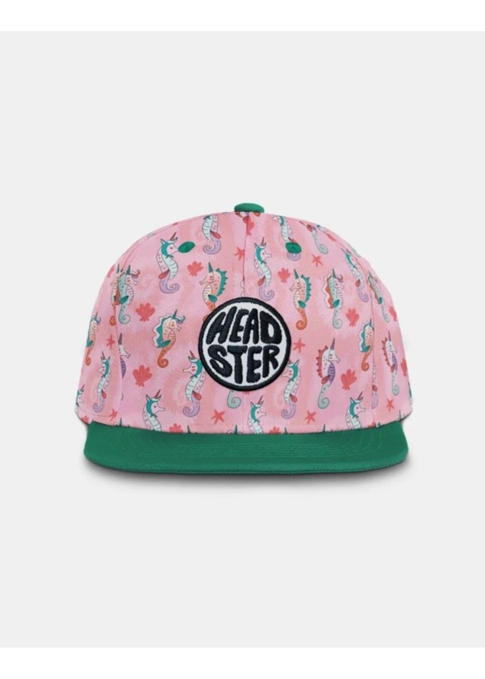 Headster Kids Headster Kids, Seahorse Dreams Snapback || Smart Pink