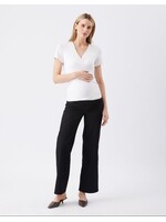 Ripe Maternity Ripe Maternity, Kyle Wide Leg Jean || Black