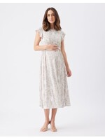 Ripe Maternity Ripe Maternity, Alona Maternity & Nursing Dress || Sand / White