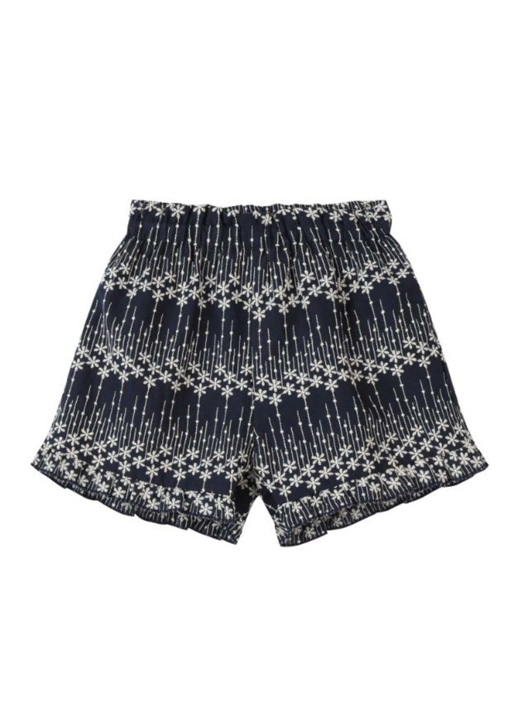 Vignette Vignette, Mila Shorts || Navy Embroidery