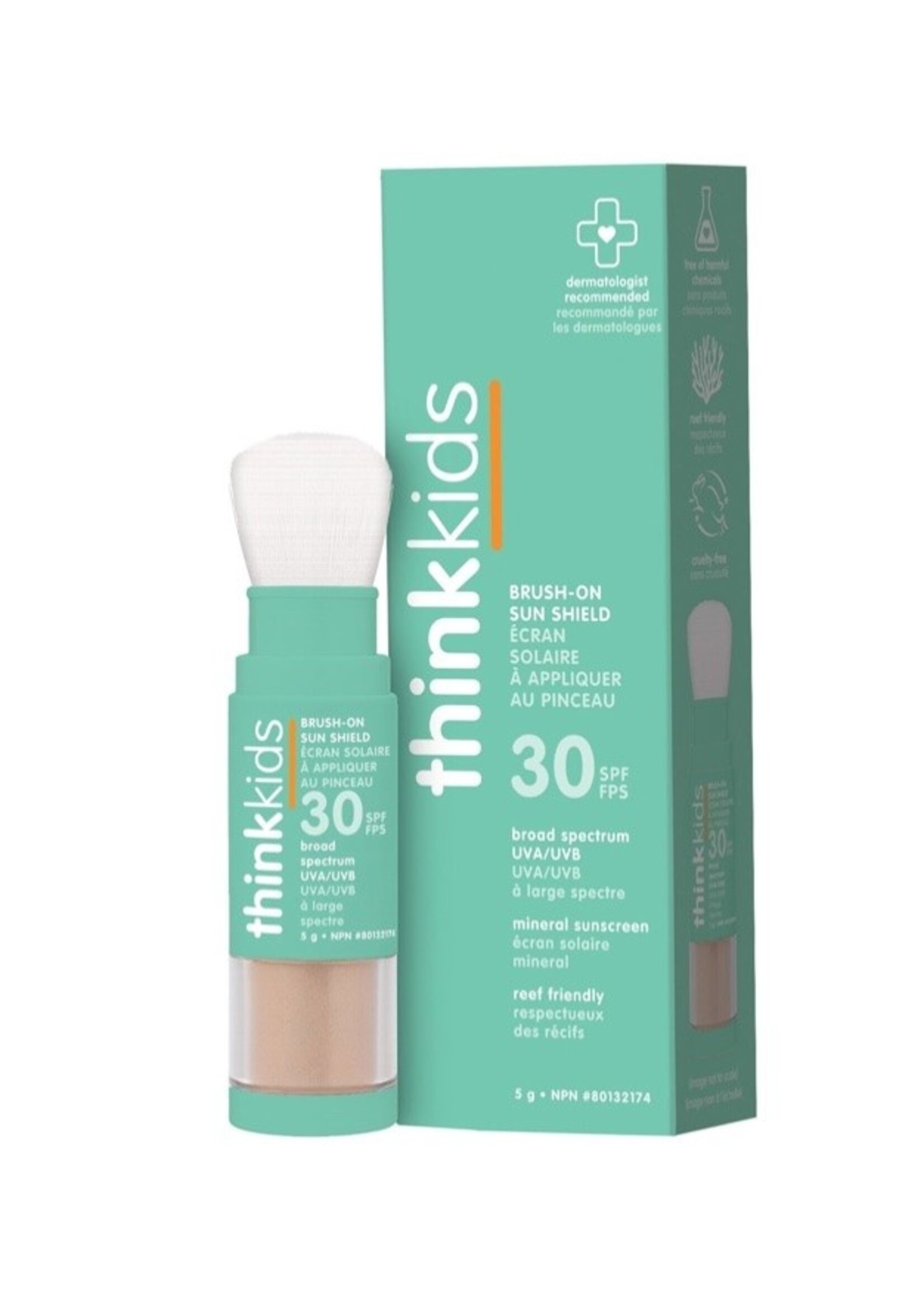 Thinksport Thinksport Baby, Brush-on Sun Shield SPF 30 || 5 Gram
