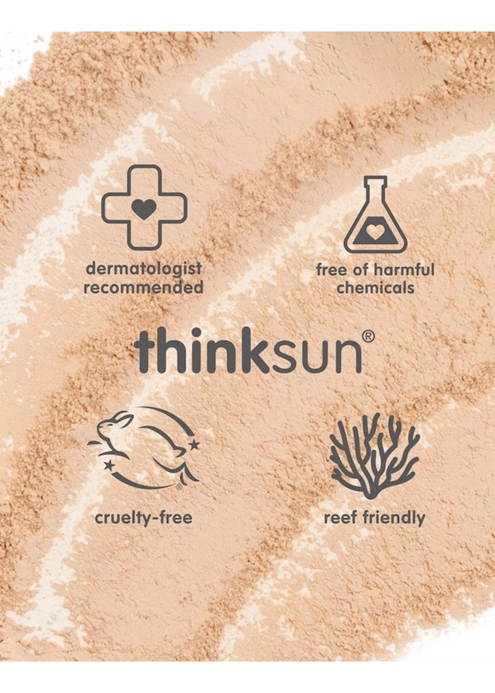 Thinksport Thinksport Baby, Brush-on Sun Shield SPF 30 || 5 Gram