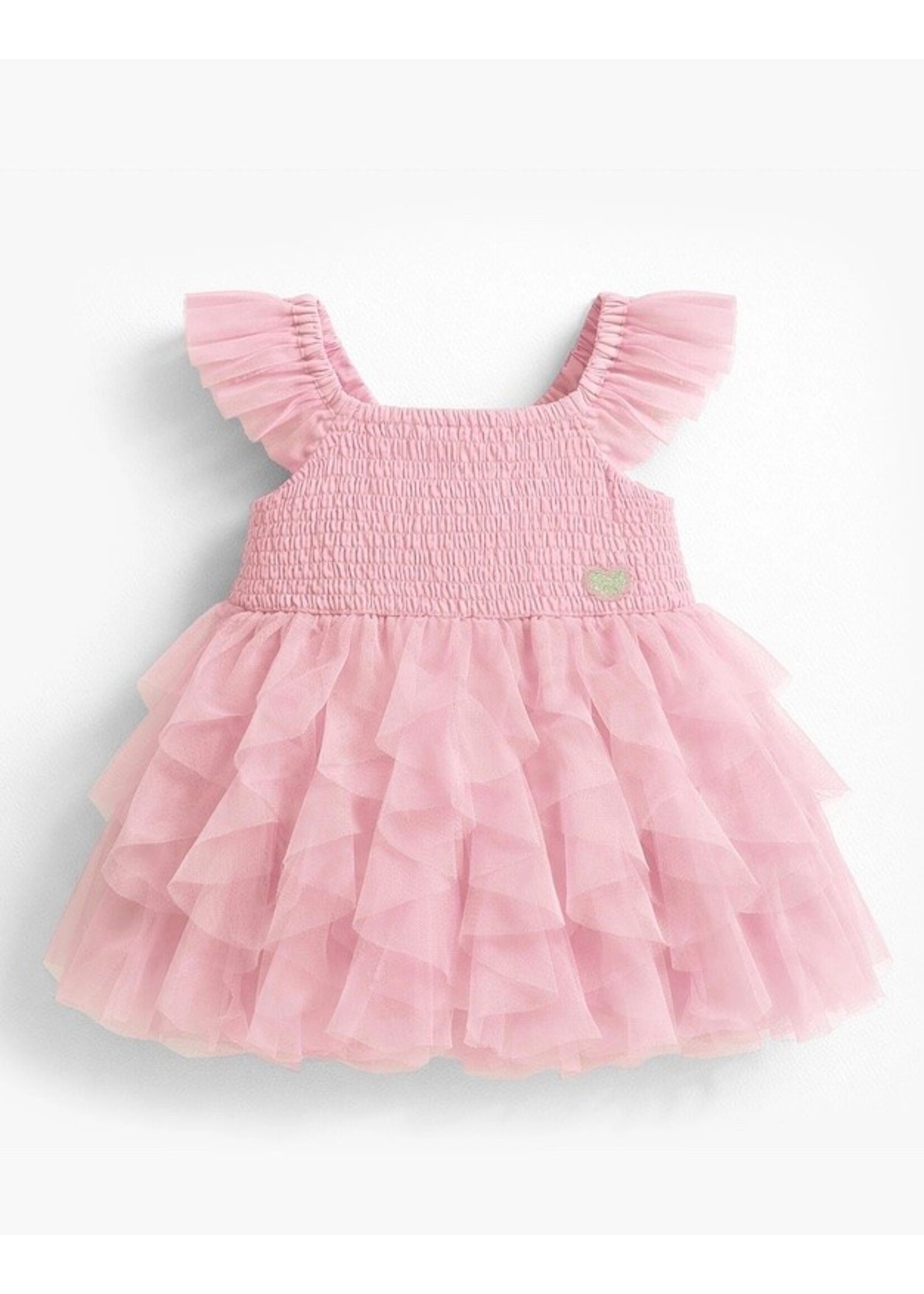 Souris Mini Souris Mini, Soft Tulle Dress || Pink