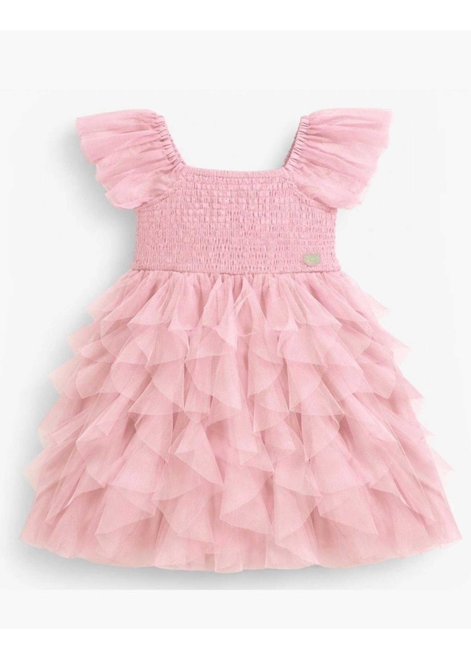 Souris Mini Souris Mini, Soft Tulle Dress || Pink